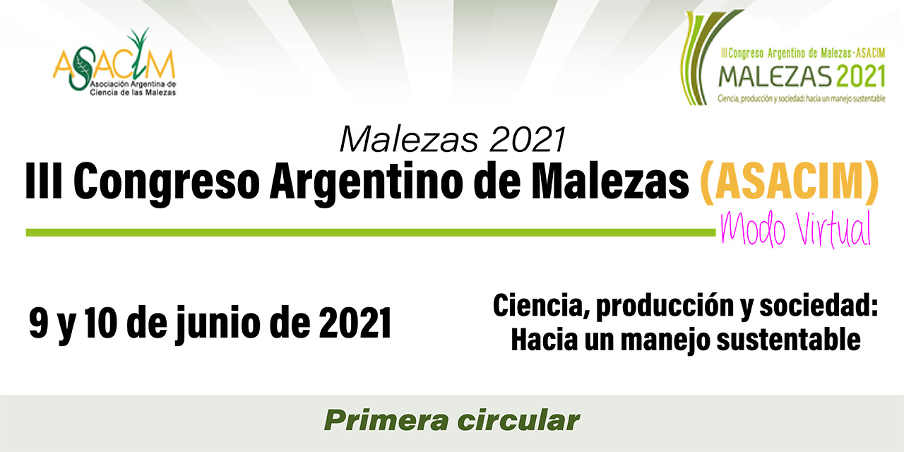 III Congreso Argentino de Malezas (ASACIM)